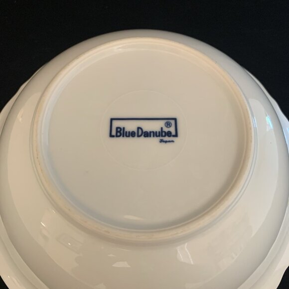 Blue Danube Porcelain Vegetable Bowl 9 1/4" Vintage Japan Rectangle Mark Onion - Picture 7 of 9